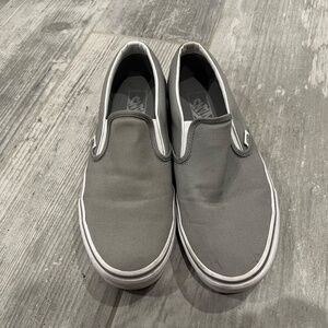 Grey Slip On Vans